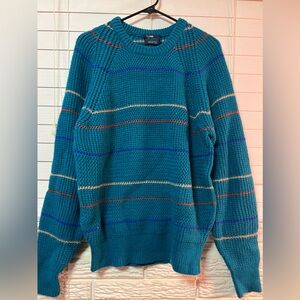 Vintage Blue Knit Sweater